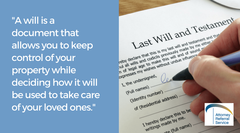 What Goes in a Will