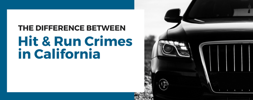 The Difference Between Hit and Run Crimes in California