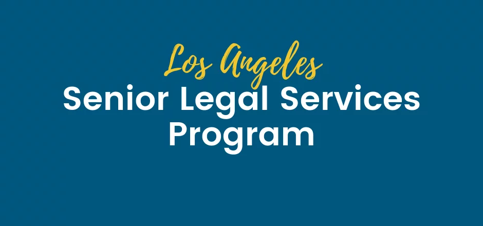 Senior Legal Services Program