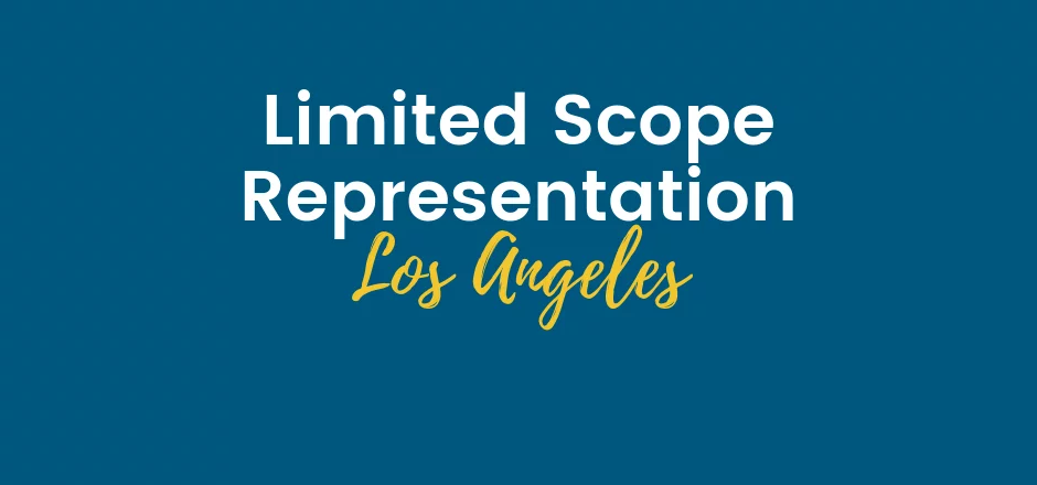 Limited Scope Representation Los Angeles
